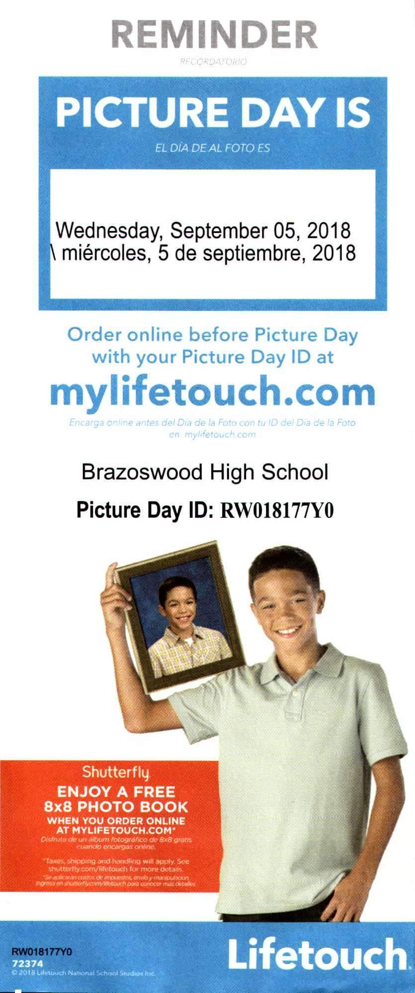 Picture Day Information